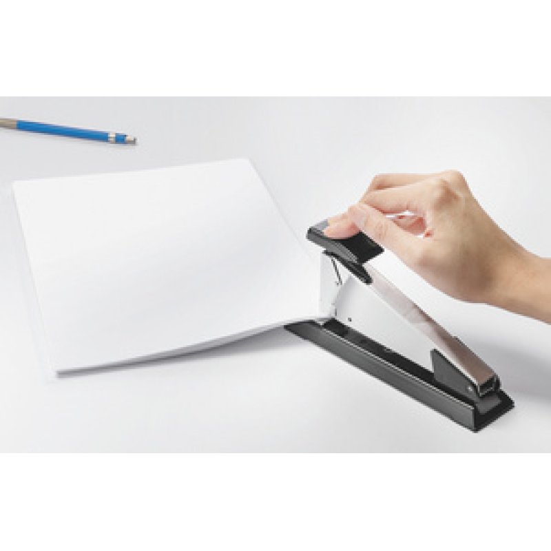 Rapid Agrafeuse retro classic K2, en acier, noir