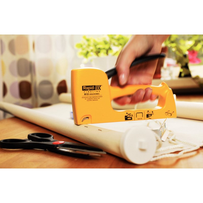 Rapid HOBBY Staple Gun R13E Yellow
