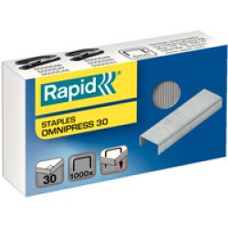Rapid Agrafes Omnipress 60, galvanisé