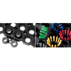 miltex Elément de liaison pour essuie-pieds en caoutchouc