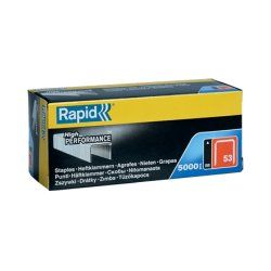 Rapid 11857050 staples Staples pack 5000 staples