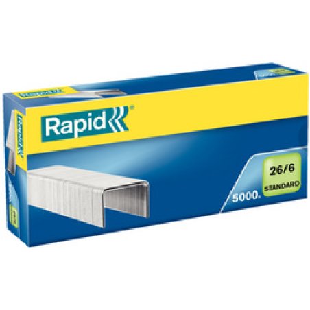 Rapid Agrafes Standard 24/6, cuivré