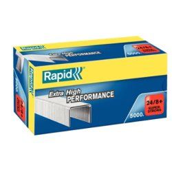 Rapid SuperStrong 24/8 Staples pack 5000 staples