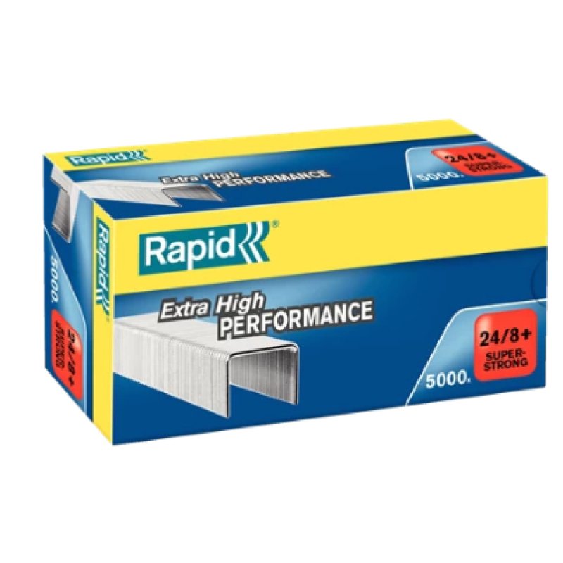 Rapid SuperStrong 24/8 Staples pack 5000 staples
