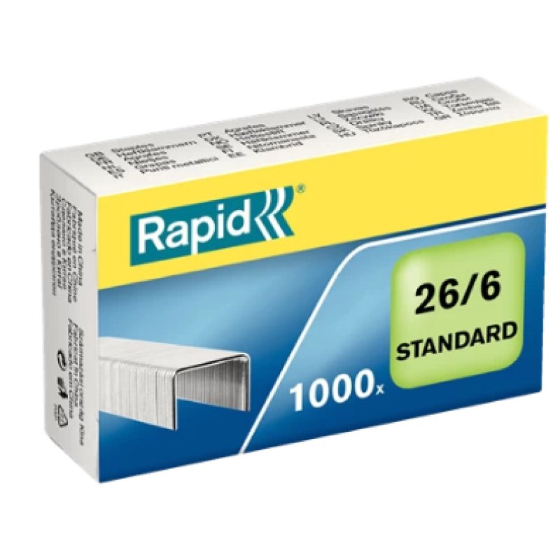 Rapid 24861300 staples Staples pack 1000 staples