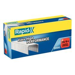 Rapid 24862200 staples Staples pack 5000 staples