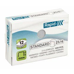 Rapid Agrafes Standard 21/4, zingué