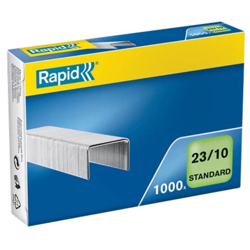 Rapid 23/10 Staples pack 1000 staples