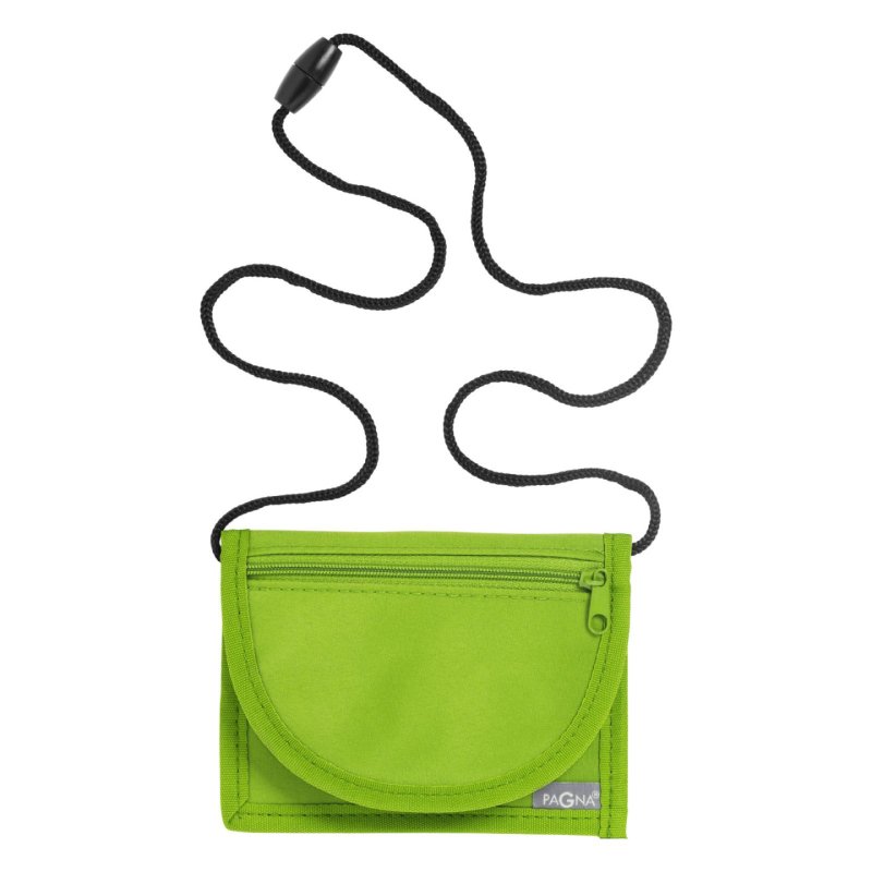 Pagna 99507-17 wallet/card case/travel document holder Neck pouch Green Nylon