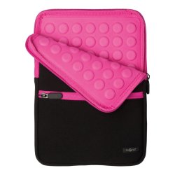 Pagna 99517-34 tablet case 25.4 cm (10") Sleeve case Black, Pink