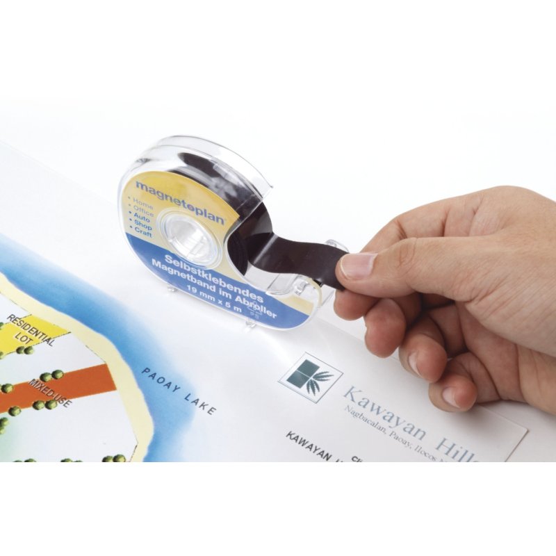 Magnetoplan 15510 tape dispenser Plastic Transparent