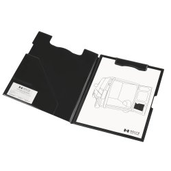 magnetoplan Porte-bloc magnétique, fixation magnétique, noir