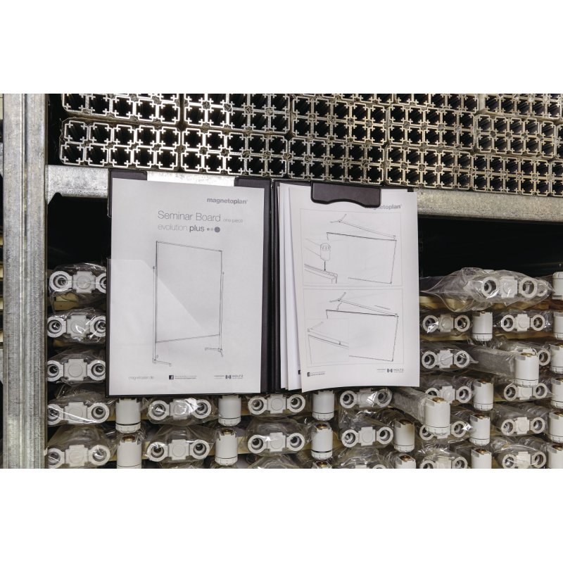 Magnetoplan 1131512 clipboard A4 Plastic Black