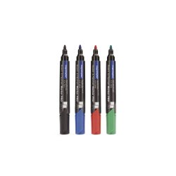 Magnetoplan 12281 marker 4 pc(s) Black, Blue, Green, Red