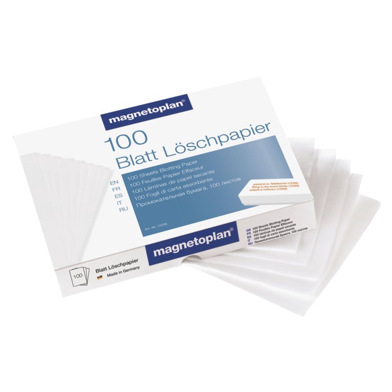 Magnetoplan 12296 Accessoire pour tableau Papier buvard