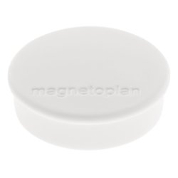 magnetoplan Discofix aimant rond "hobby", blanc