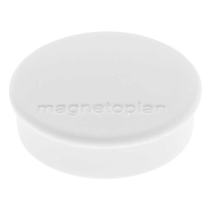magnetoplan Discofix aimant rond "hobby", blanc