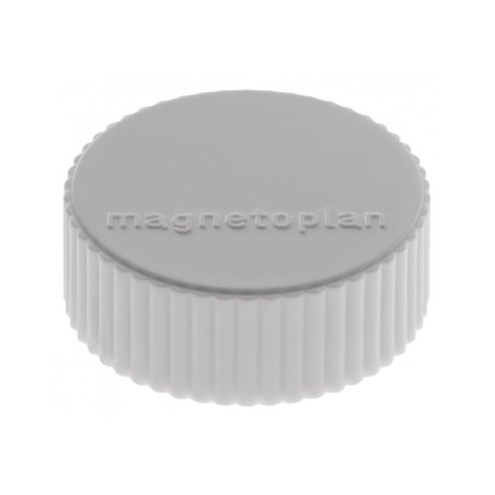 magnetoplan Discofix aimant rond "magnum", gris