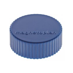 magnetoplan Discofix aimant rond "magnum", bleu foncé