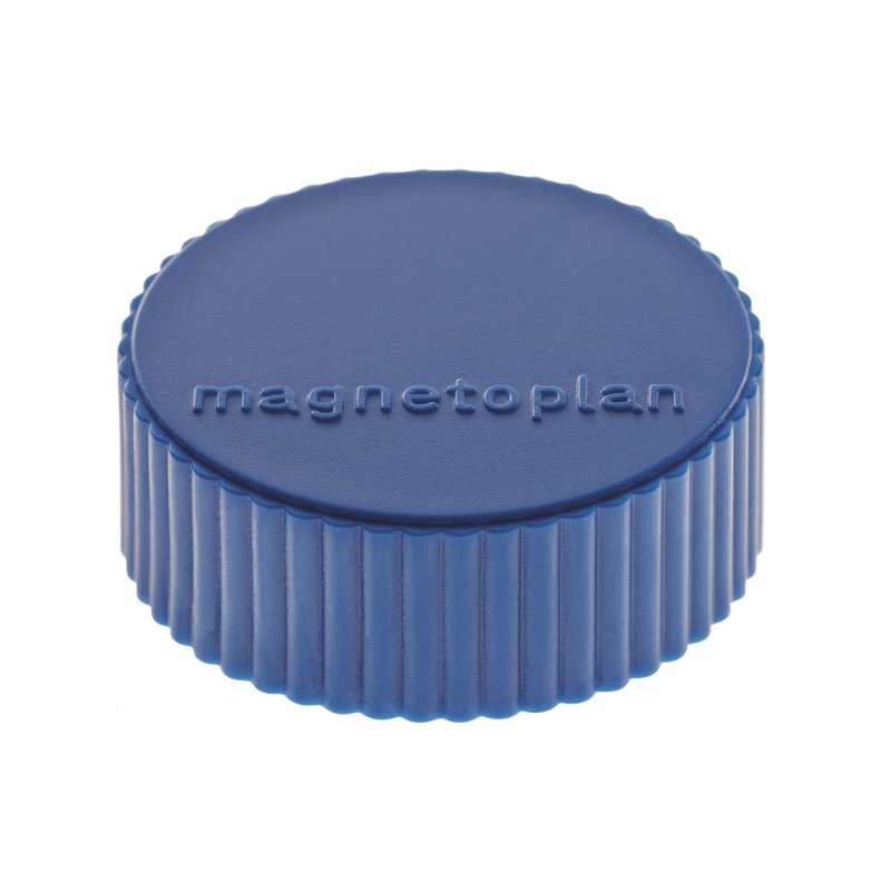 magnetoplan Discofix aimant rond "magnum", bleu foncé