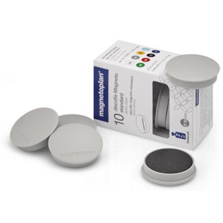 magnetoplan Discofix aimant rond "standard", rouge