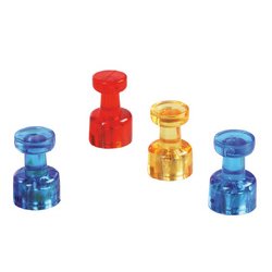 magnetoplan Porte-mémo aimanté, diamètre: 18 mm, jaune