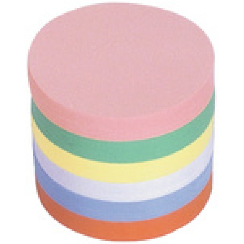 magnetoplan cartes de communication rondes, diamètre: 100 mm