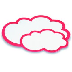 magnetoplan Carte de modération nuages, 430 x 265 mm