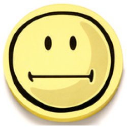 magnetoplan Symboles d'évaluation Smilies, neutre, rond