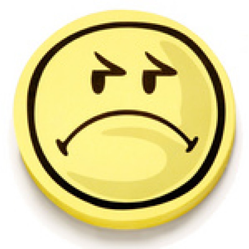 magnetoplan Symboles d'évaluation Smilies, neutre, rond
