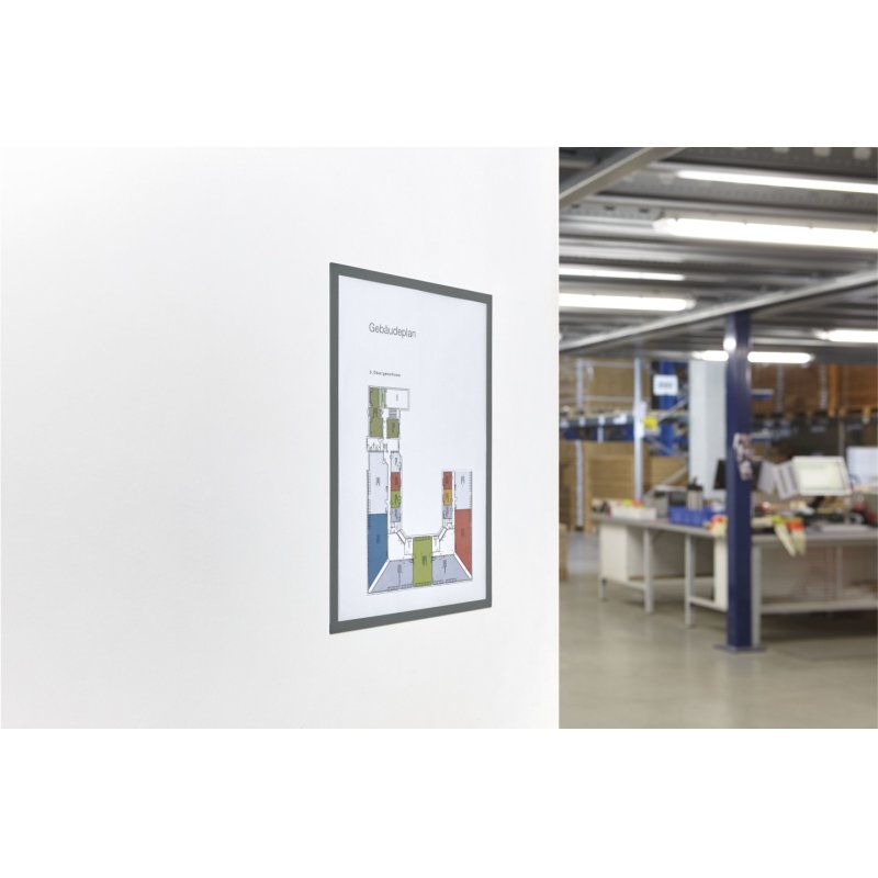 magnetoplan Cadre d'affichage magnétique magnetofix, A4