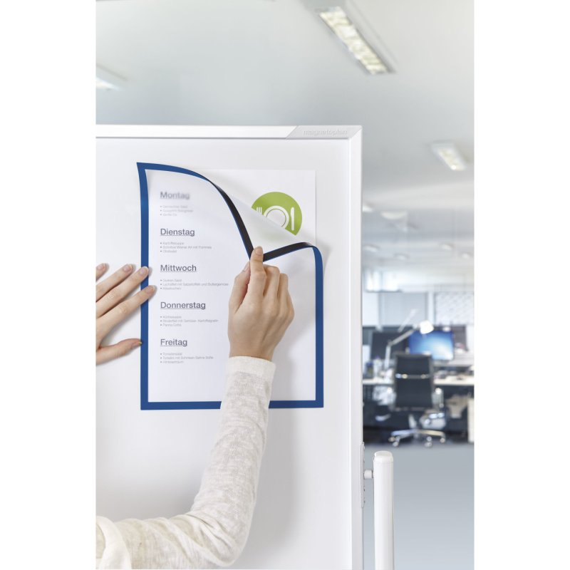 Magnetoplan 1130303 magnetic frame A4 Blue
