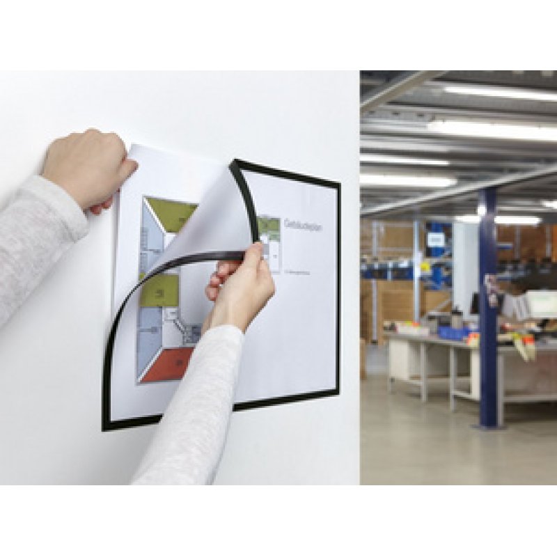 magnetoplan Cadre d'affichage magnétique magnetofix, A3