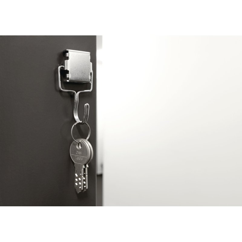 Magnetoplan 16667 home storage hook Indoor Universal hook Satin steel 1 pc(s)