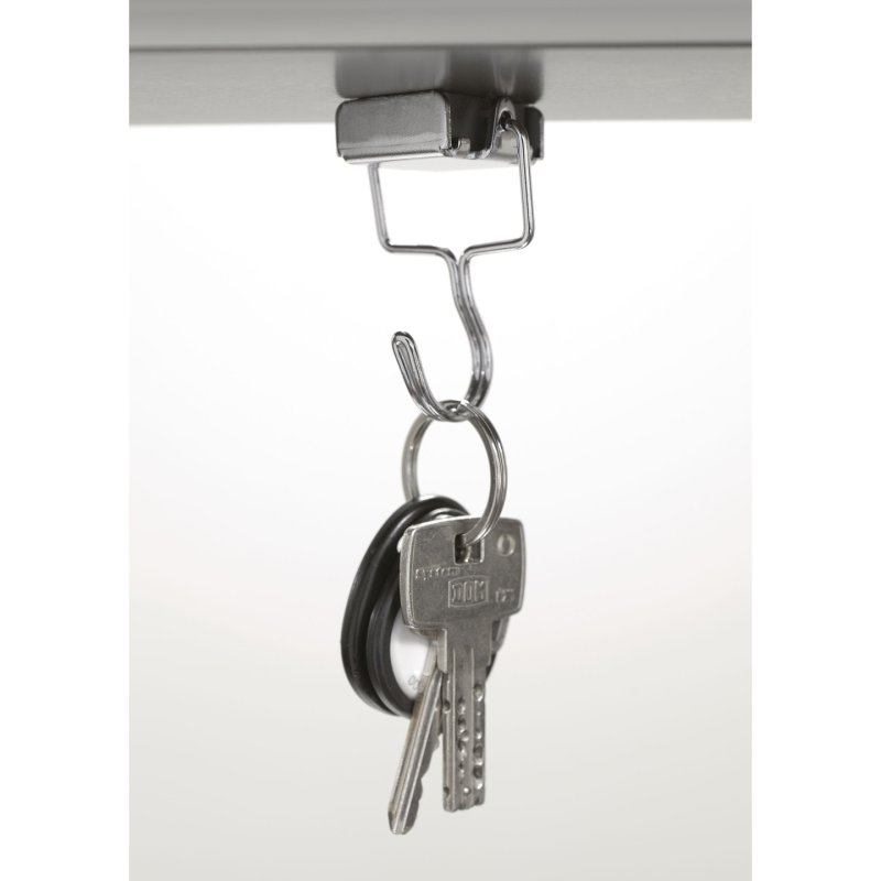 Magnetoplan 16667 home storage hook Indoor Universal hook Satin steel 1 pc(s)