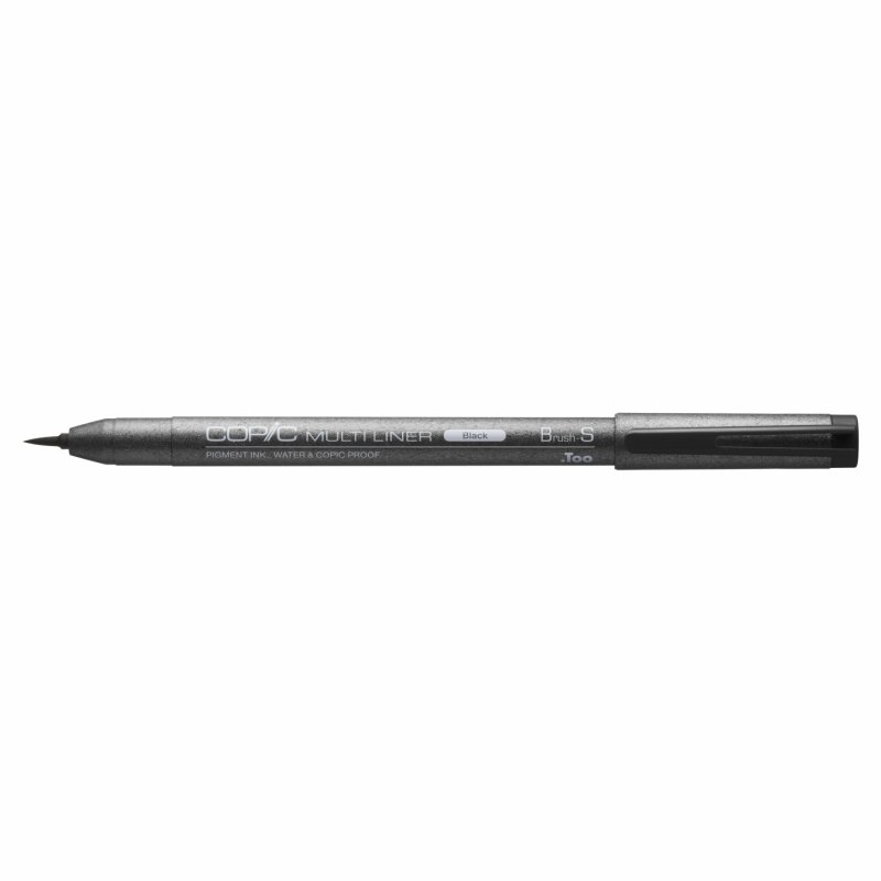 Copic Multiliner, Black, Brush S