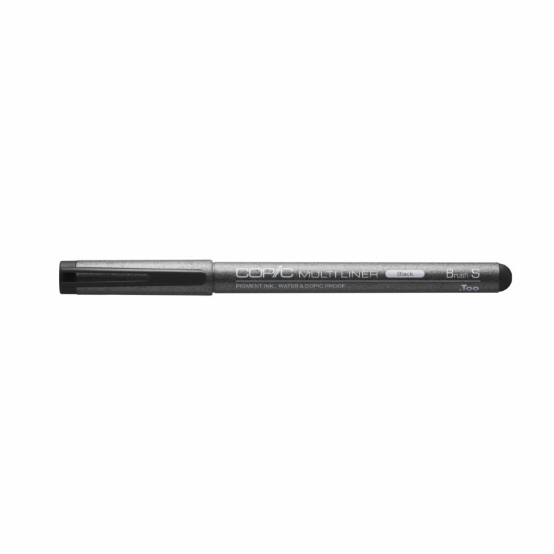 Copic Multiliner, Black, Brush S