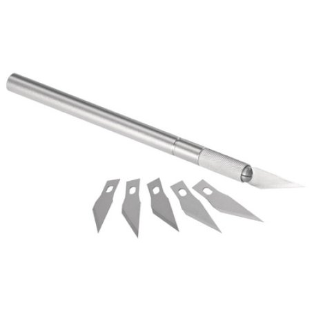 transotype Scalpel, longueur: 150 mm, 5 lames de rechange