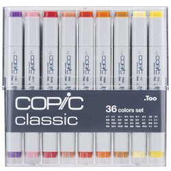 Copic Classic Basic-Set, 36 pcs