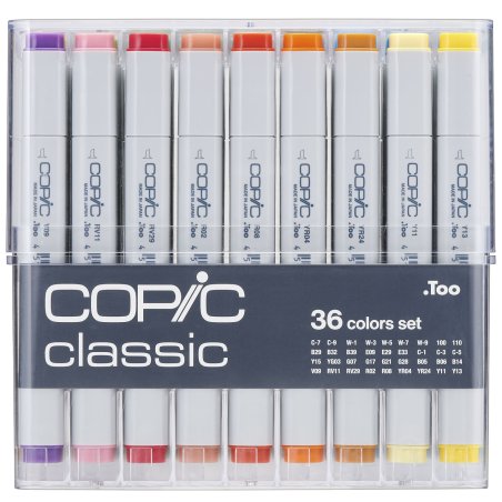 Copic Classic Basic-Set, 36 pcs