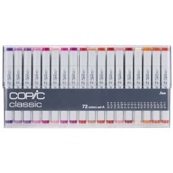 Copic Classic Set A, 72 pcs