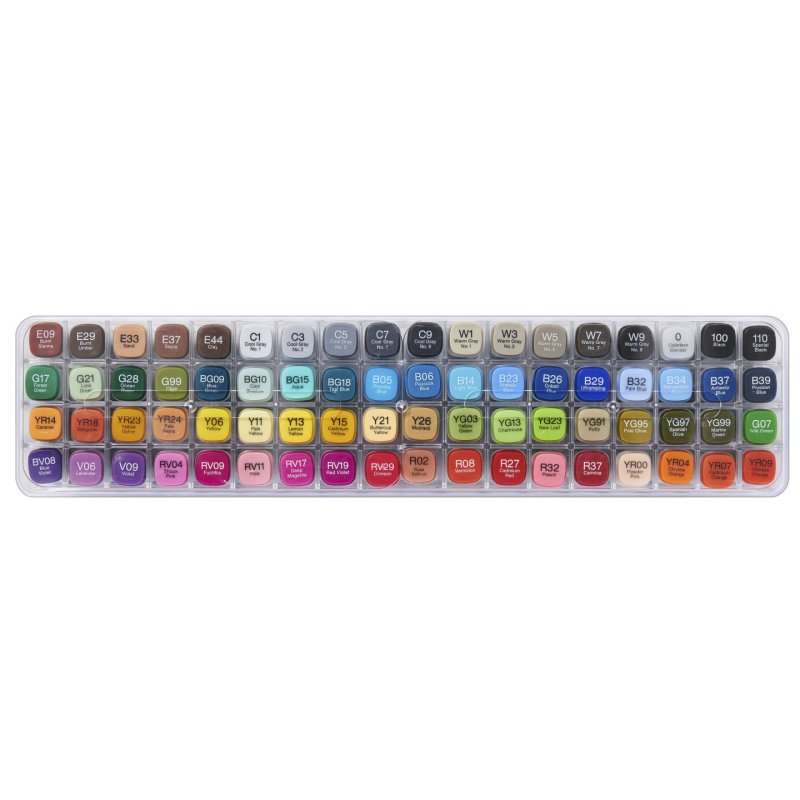 COPIC Marqueur classic, kit 1 de 72