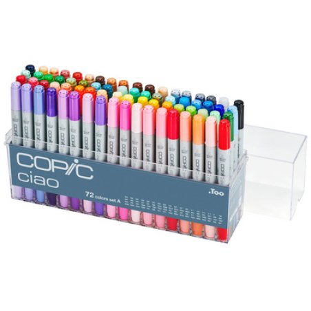 COPIC Hobbymarker ciao, kit de 72 de classe A