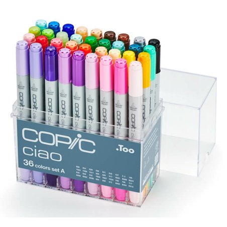 COPIC Hobbymarker ciao, set A de 36