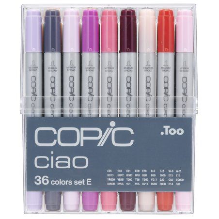 Copic Ciao Set E, 36 pcs