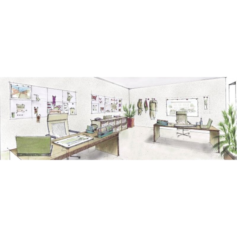 magnetoplan kit de plaques murales "magnetowand", 1 m2