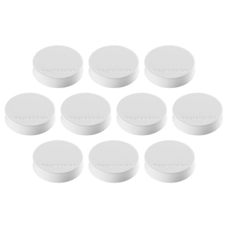 magnetoplan Aimants Ergo "moyen", blanc