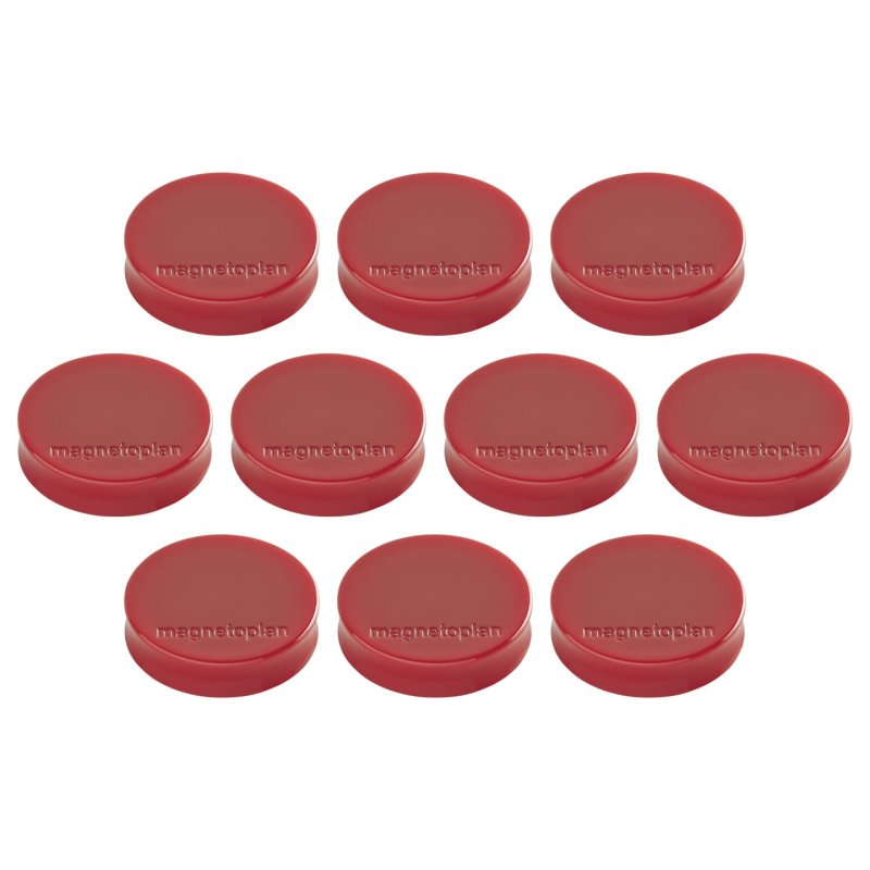magnetoplan Aimants Ergo "moyen", rouge