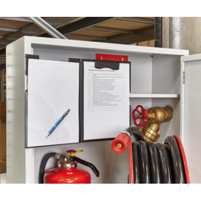 magnetoplan Porte-bloc double magnétique, noir