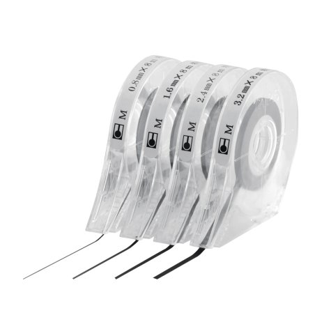 magnetoplan Signet, noir, (l)2,4 mm x (L)8 m